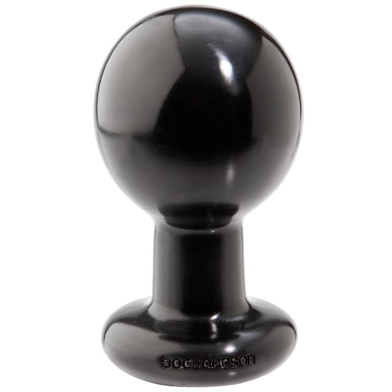 Black Large Anal Butt Plug