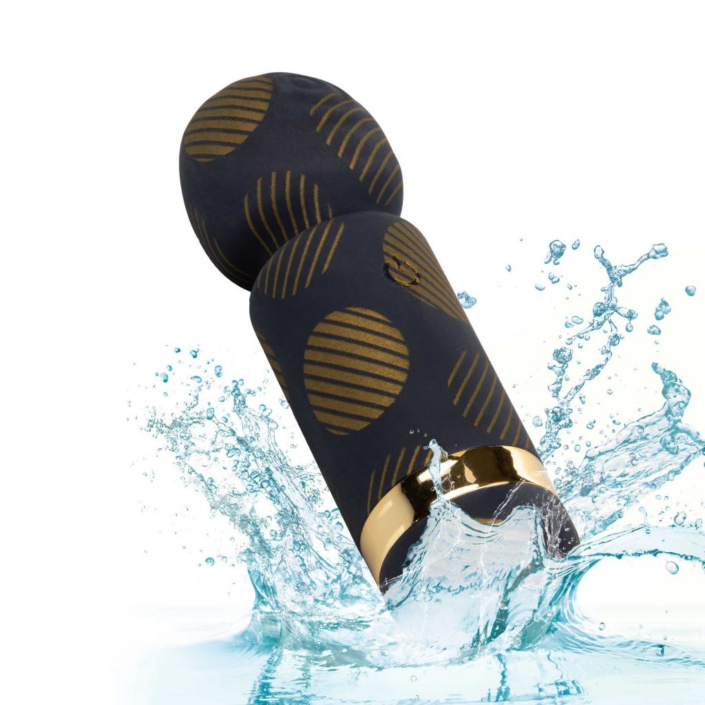 Naughty Bits Lit Clit Teenie Weenie Wand Vibrator waterproof