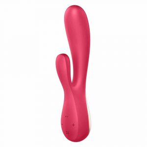 Satisfyer App Enabled Mono Flex Rabbit Vibrator (Red)