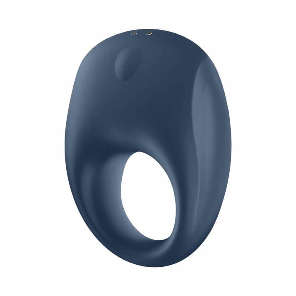Satisfyer App Enabled Strong One Vibrating Cock Ring (Blue)