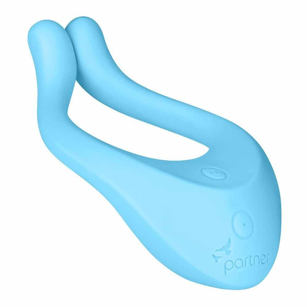 Satisfyer Partner Multi-fun 1 Endless Love Vibrator (Light Blue)