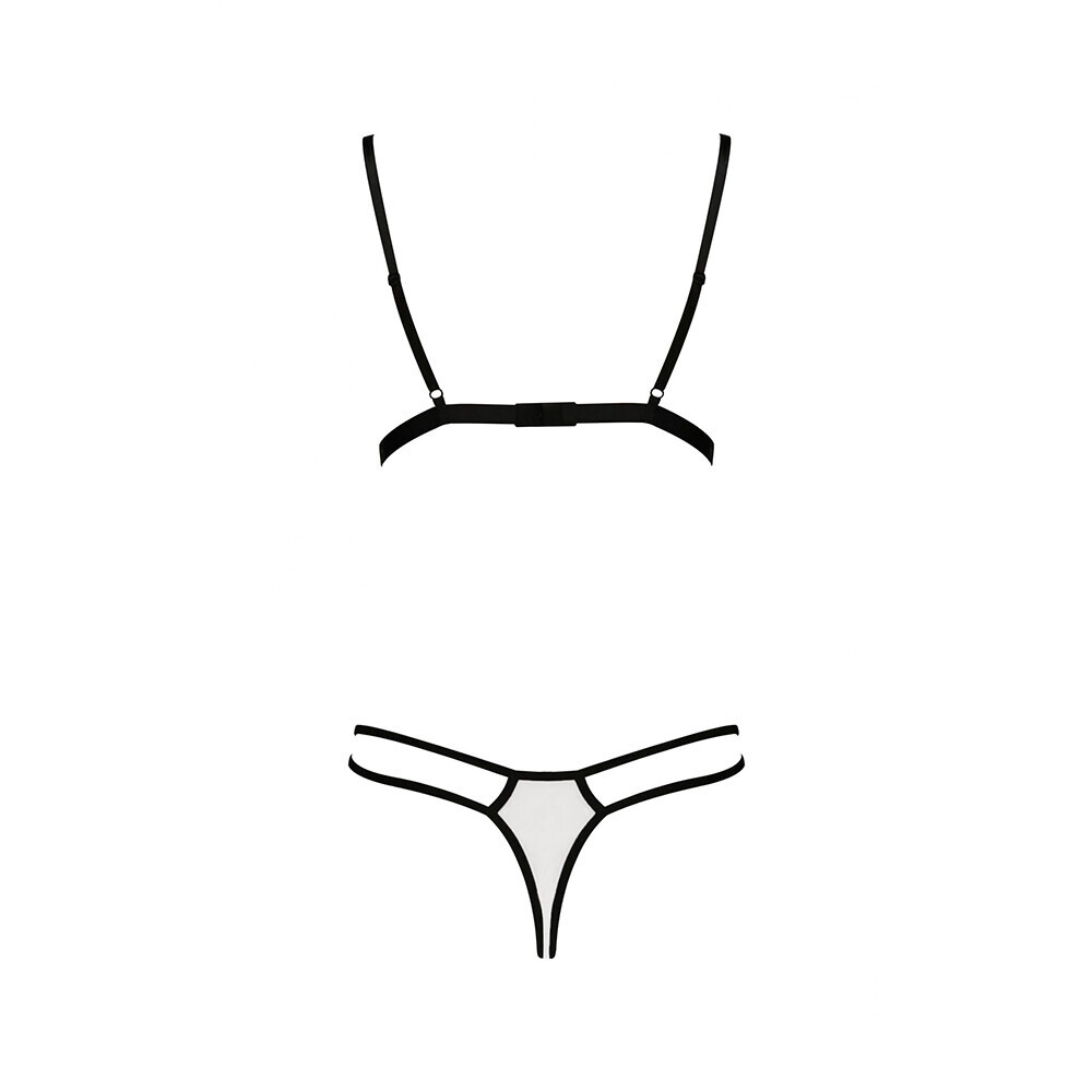 Passion Orihime Bra Set - Back Without Model