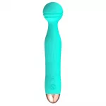 Cuties Silk Touch Rechargeable Mini Vibrator Green