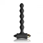 Rocks Off Pearls Petite Sensations Black Butt Plug